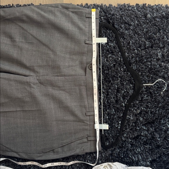 New Ralph Lauren Mens Classic Fit Suit Trousers Dress Pants Gray NWT 38x 30 - Picture 6 of 9